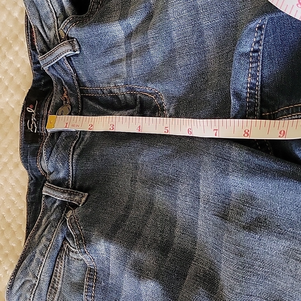 Earl Jeans floral/hummingbird embroidery 8 petite - Picture 10 of 11